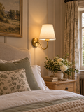 The Elmore Fabric Wall Light