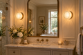 The Arden Round Acrylic Wall Light