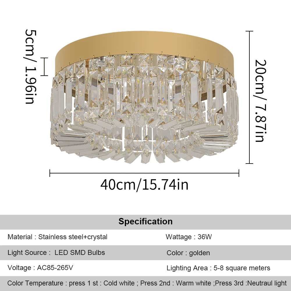 The Kensington Crystal Chandelier