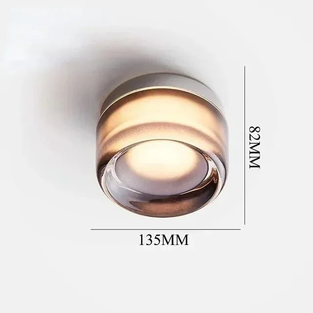 The Elmsworth Round Acrylic Wall Light