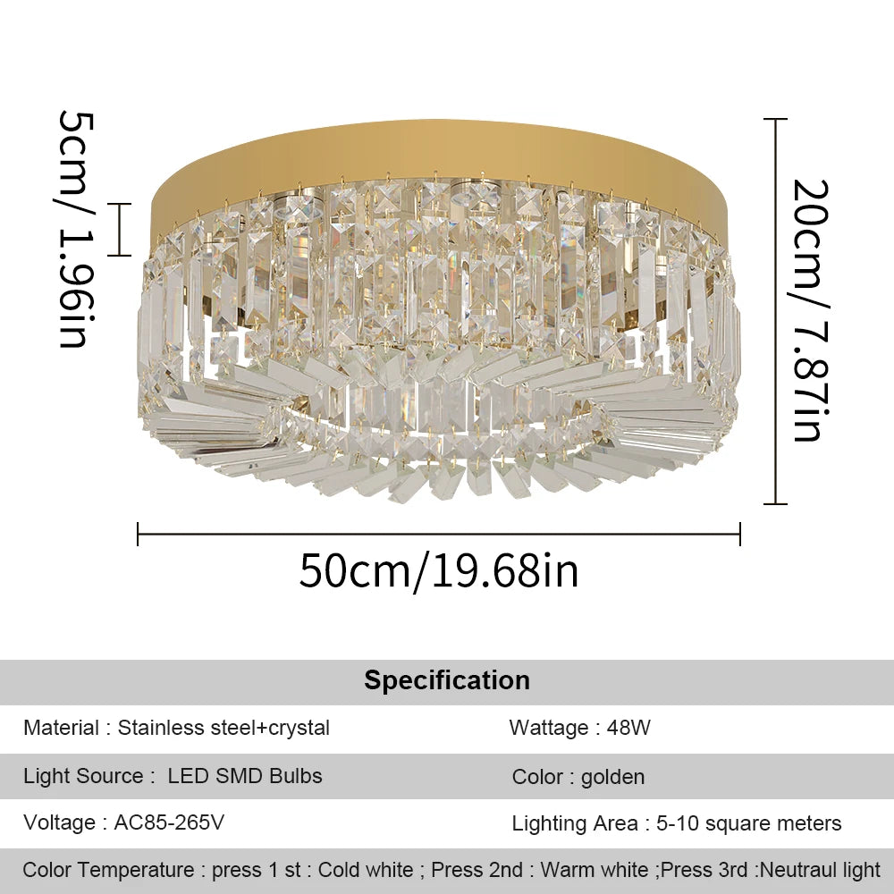 The Mayfair Crystal Chandelier